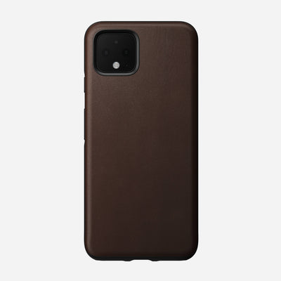 Rugged case rustic brown pixel 4       