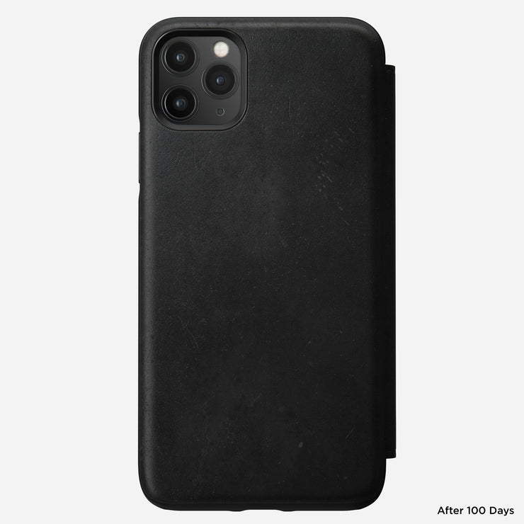 Rugged folio black iphone 11 pro max      