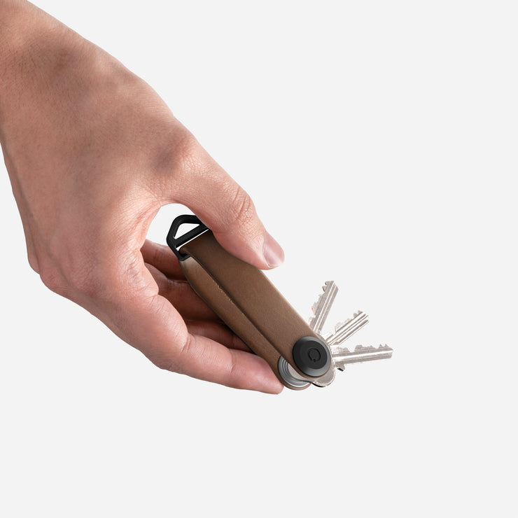  Close-up view of the Key Organizer, emphasizing the quality materials and craftsmanship