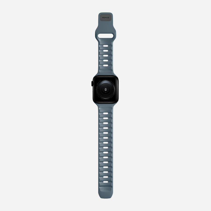 Back view of the Marine Blue Sport Band, highlighting the quality of the material and design