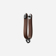 Complete view of the Orbit Key Organizer in Rustic Brown, showcasing its unique design for key storage